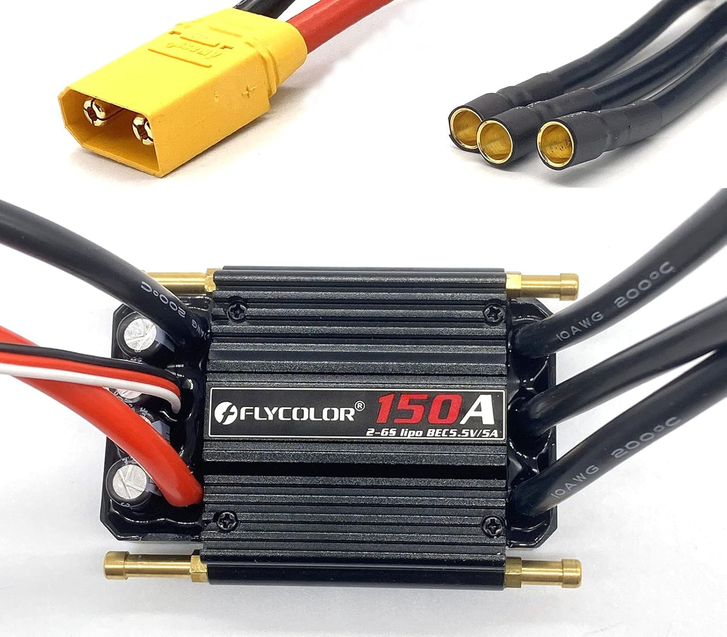 150A ESC 2-6S Waterproof Brushless Electronic Speed