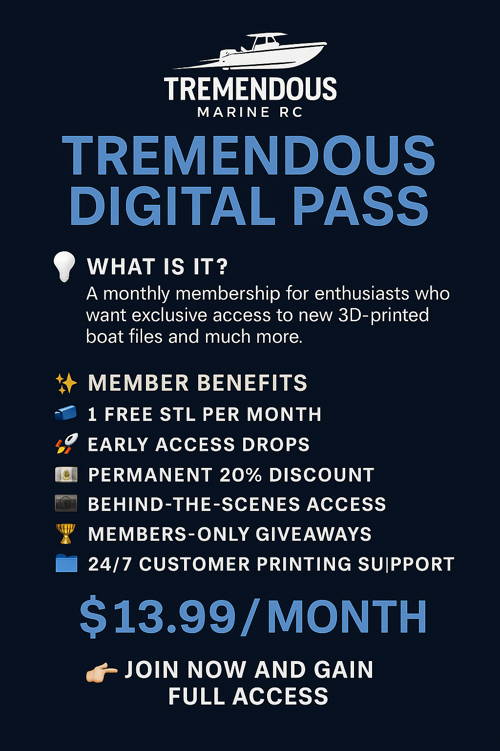 Tremendous Digital Pass