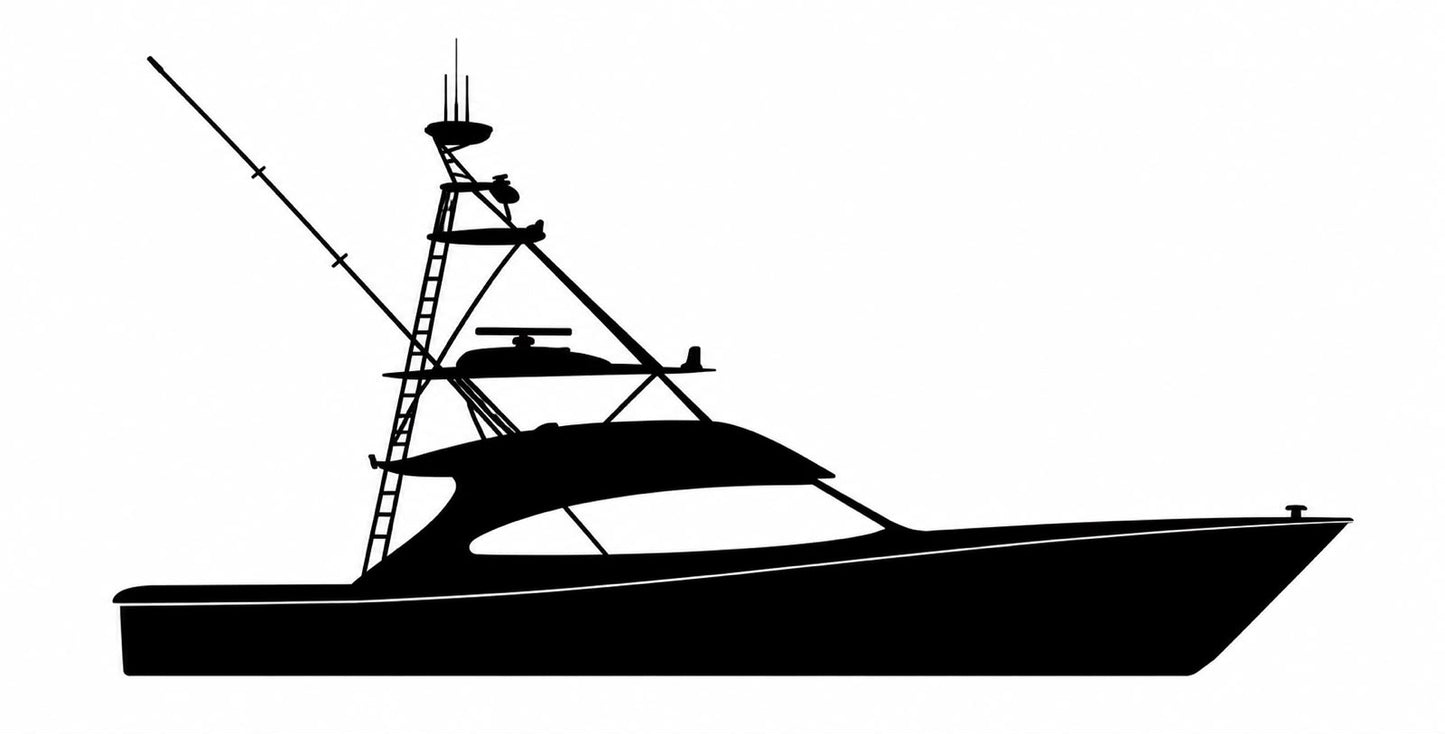 TMRC Sportfisher Front View Wall Art