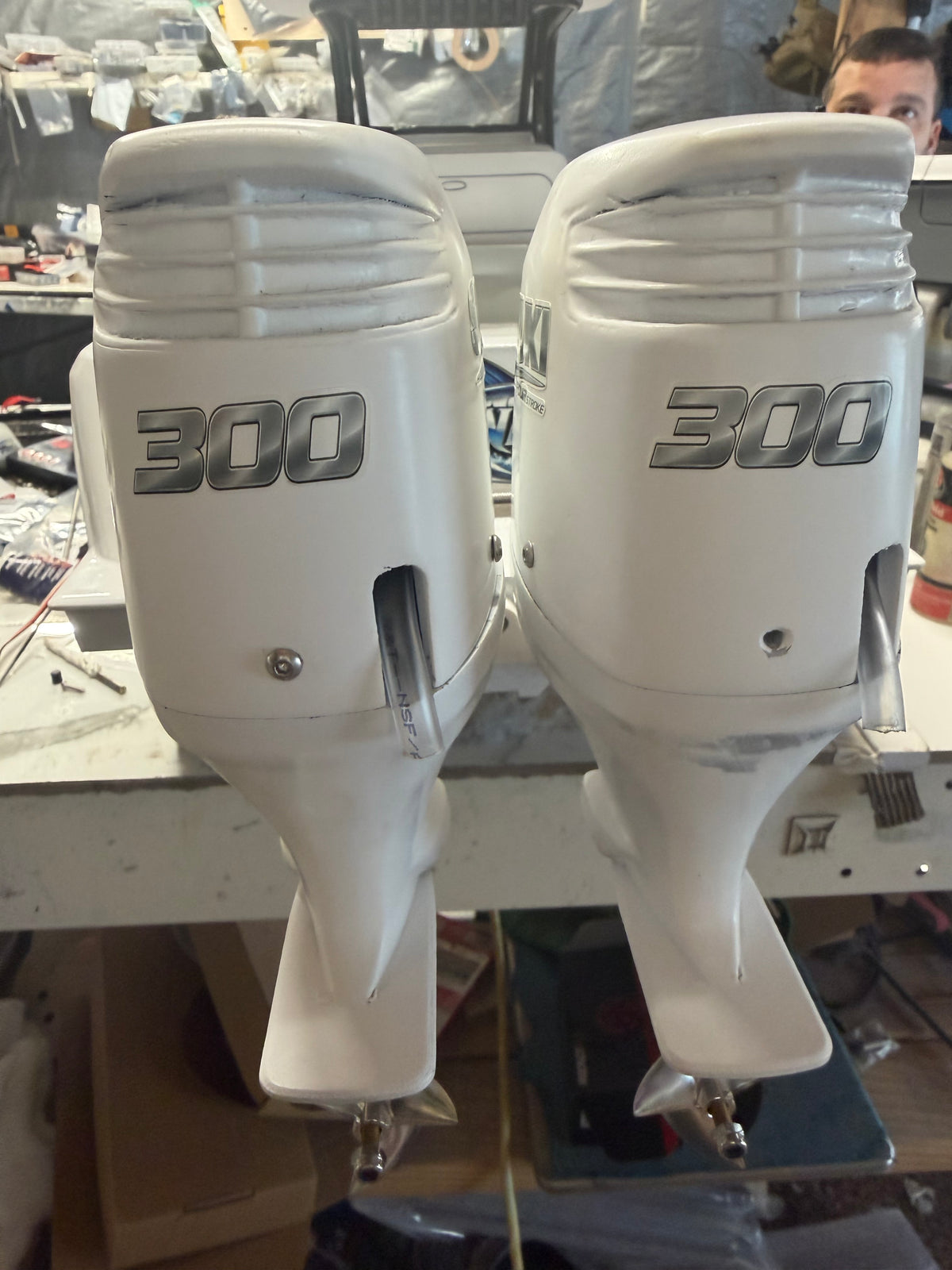 TMRC Suzuki DF300 decal pack 2 motor set