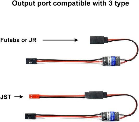 RC Remote Controlled AUX on/Off Electronic Switch Relay