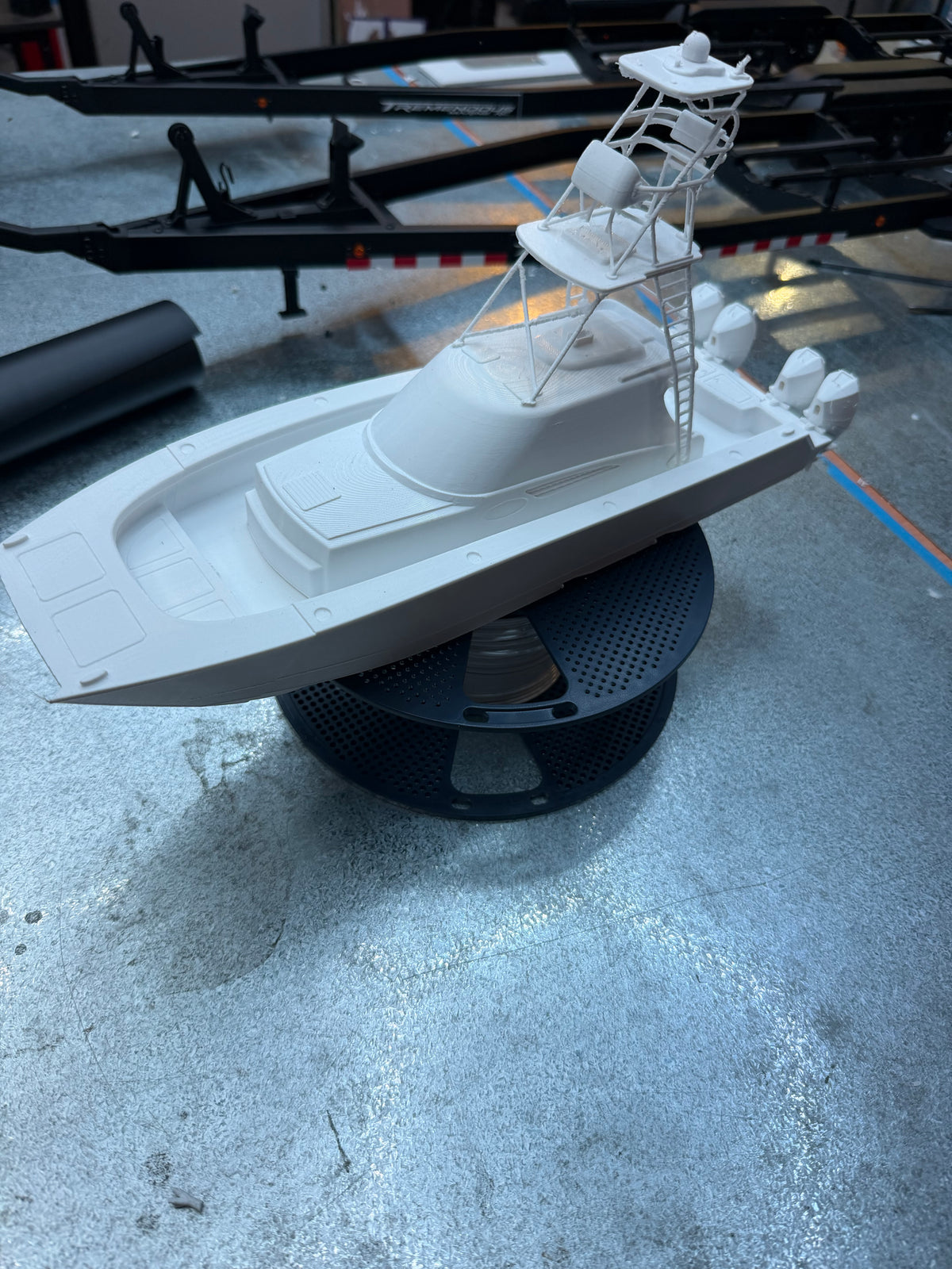 TMRC Freedom 56 Pilot House — Print-in-Place Desk Model STL