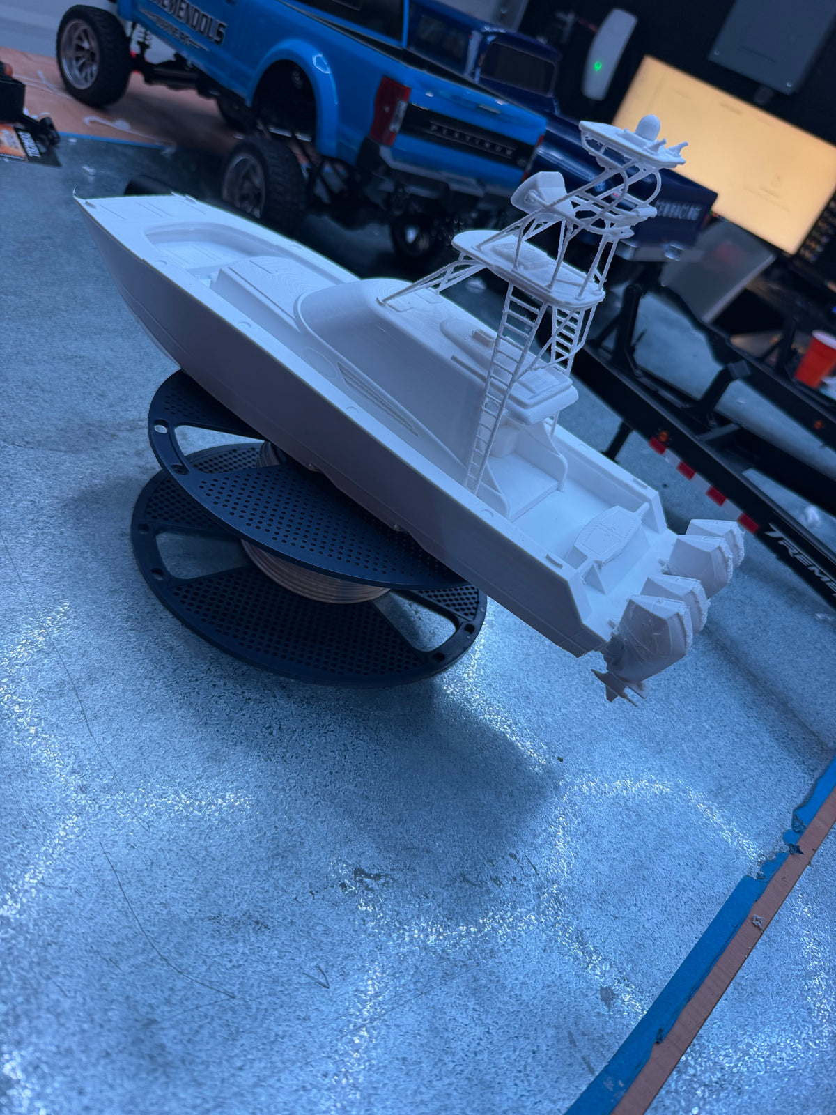 TMRC Freedom 56 Pilot House — Print-in-Place Desk Model STL