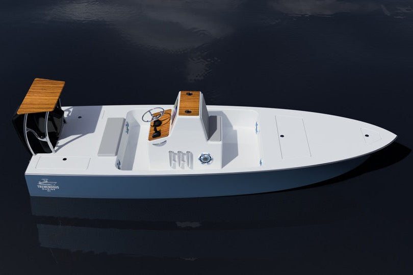 Shallow Runner Skiff RC Version STL Files