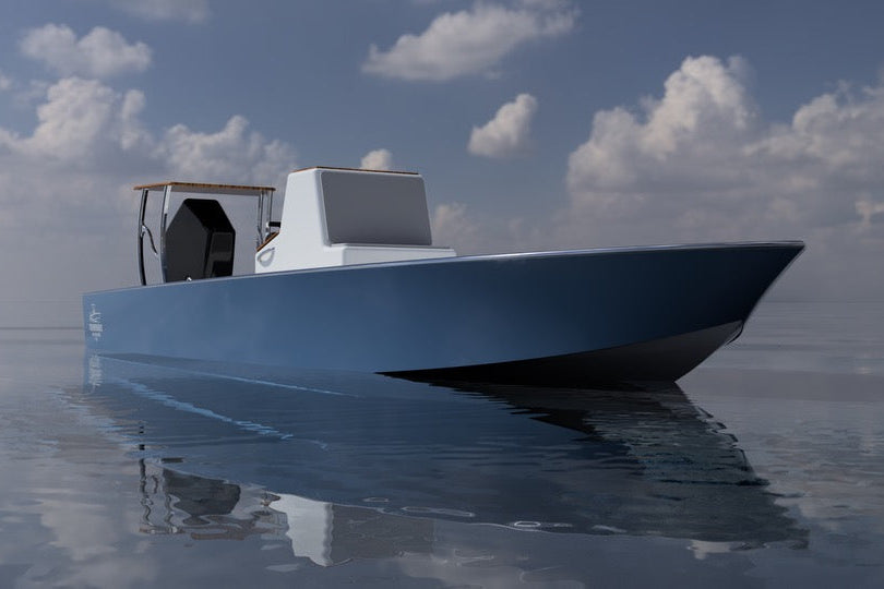 Shallow Runner Skiff RC Version STL Files