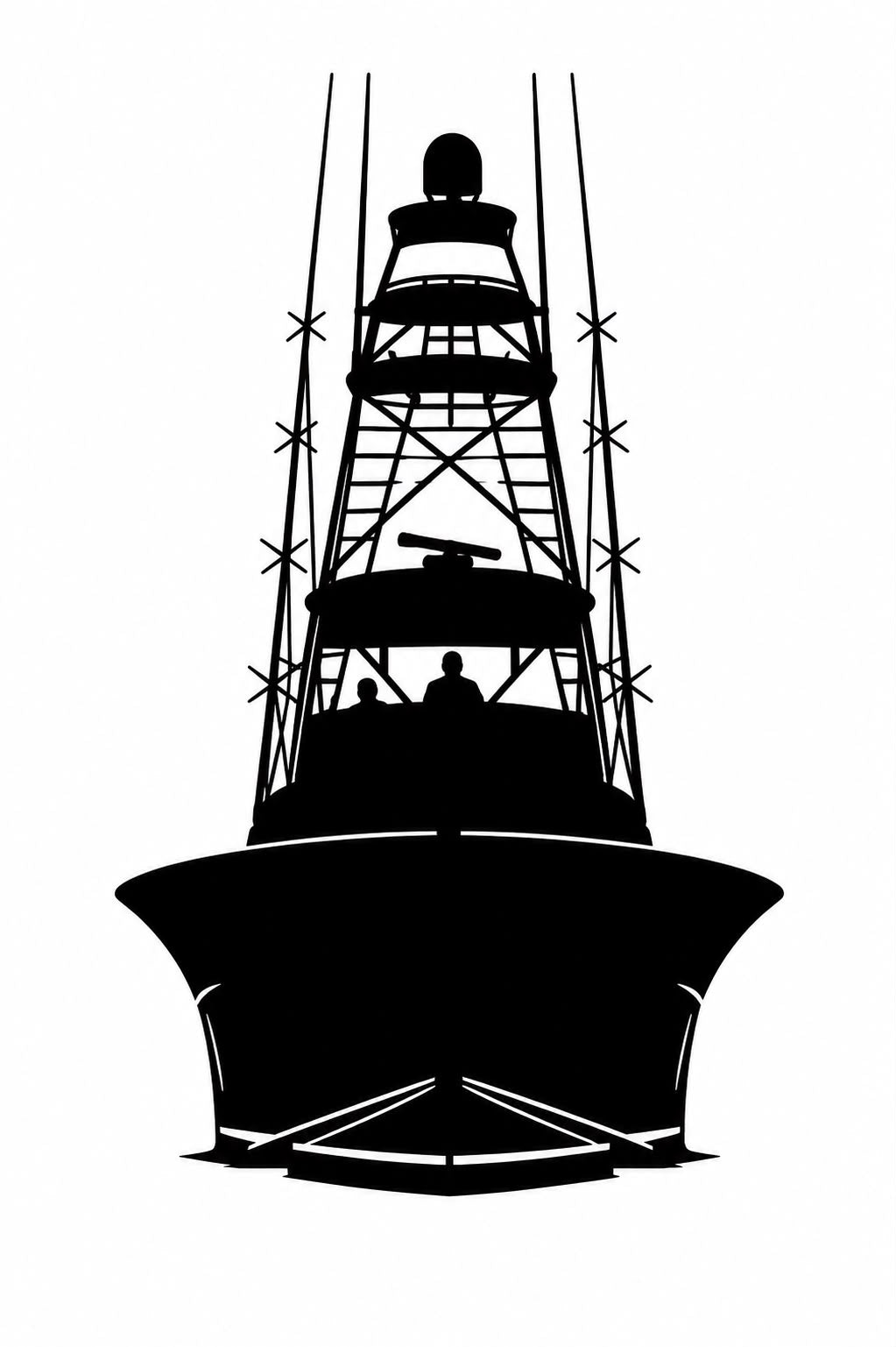 TMRC Sportfisher Front View Wall Art
