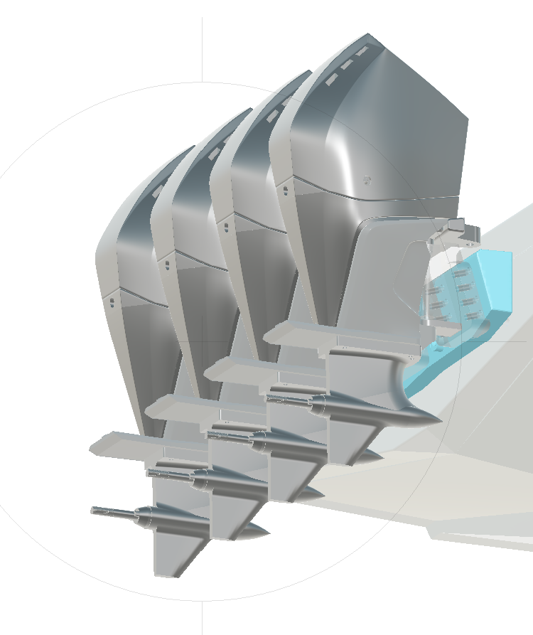 TMRC Outboard bracket