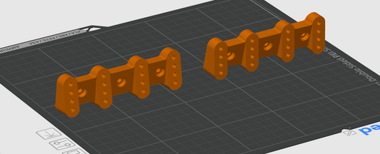 Transom Adapter Bracket TWIN/QUAD