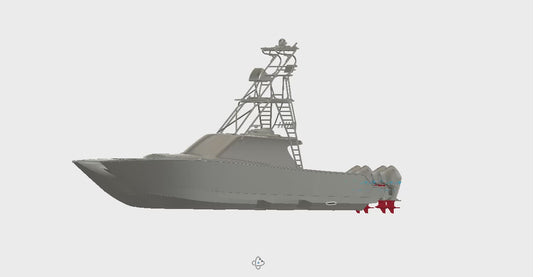 TMRC FREEDOM 56 – PILOT HOUSE STL PACK