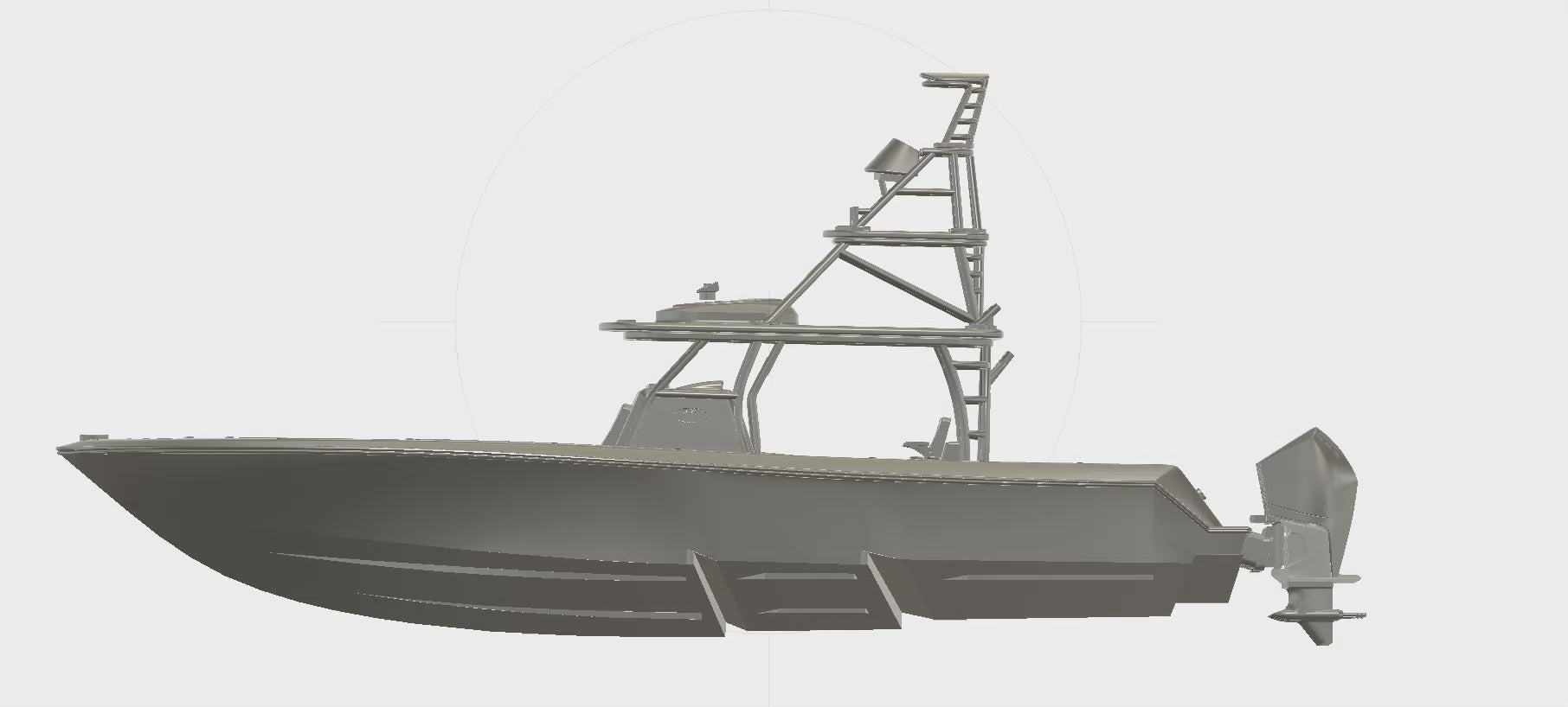 TMRC Contender 44ST STL File – Tremendous Marine RC