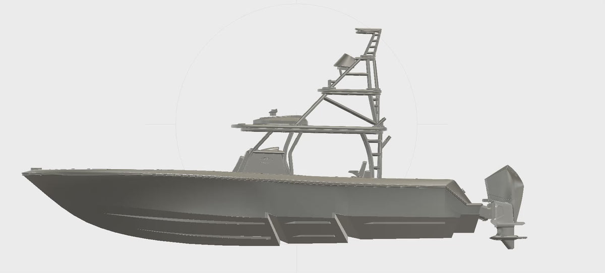 TMRC Contender 44ST STL File – Tremendous Marine RC